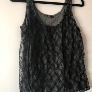 Ella moss lace tank